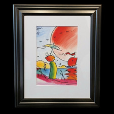 Peter max man for sale  Babylon