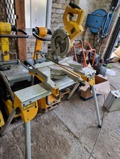 Dewalt dw777 chop for sale  BRADFORD