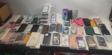 Lote por atacado de 73 capas mistas de celular para iPhone e Android, usado comprar usado  Enviando para Brazil