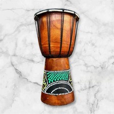 Wooden Drum (Djembe) Small Size : Height 29cm X Top Diameter 14cm na sprzedaż  Wysyłka do Poland