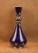 Magnifique vase bleu d'occasion  Meximieux
