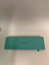 Caneta esferográfica preta textura Tiffany & Co. com caixa e bolsa Tiffany tinta preta comprar usado  Enviando para Brazil