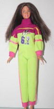 Dunkelhaarige barbie puppe gebraucht kaufen  Kiel