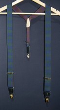 Men tartan braces for sale  WARE