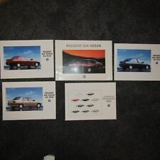 PEUGEOT 306 Sedan Limousine STdt SR SRdt SL SLdt Gasolina Diesel Reino Unido Folheto 1994 comprar usado  Enviando para Brazil