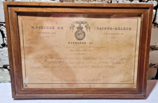 Ancien diplôme médaille d'occasion  Guerville