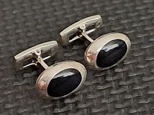 Duchamp cufflinks black for sale  FAREHAM