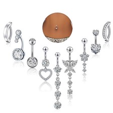 9pcs belly bars for sale  South El Monte