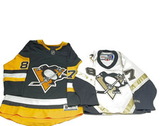 Lote de 2 camisas Sidney Crosby Pittsburgh Penguins (tamanhos jovens) comprar usado  Enviando para Brazil