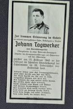 Sterbebild wk2 stfront gebraucht kaufen  Berlin