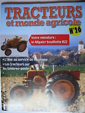 Fascicule tracteurs agricole d'occasion  Quimper