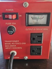 20amp variable transformer for sale  Rio Rico