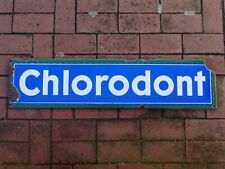 Altes emailschild chlorodont gebraucht kaufen  Deutschland