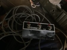 Vintage Carvin FS36 3 Canais XLR Pedal e Cabo Pedal Botão Estúdio Palco, usado comprar usado  Enviando para Brazil
