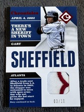 2017 Panini Chronicles Swatches Vermelho /10 Gary Sheffield #CS-GS Best One, usado comprar usado 2017 Panini Chronicles Swatches Vermelho /10 Gary Sheffield #CS-GS Best One, usado comprar usado  Enviando para Brazil