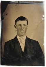 Ferrotype photo portrait d'occasion  Beaufort-en-Vallée