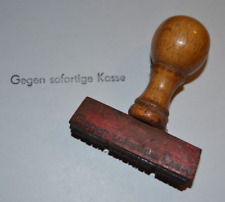 Früher ddr holzstempel gebraucht kaufen  Zschopau
