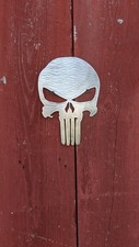 Punisher Skull 7" x 10" Bare Metal CNC Plasma Metal Art Sign comprar usado  Enviando para Brazil