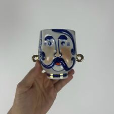 Estatueta antiga década de 1960 URSS Korosten Odarko Karas caneca porcelana cabeça de Janus comprar usado  Enviando para Brazil