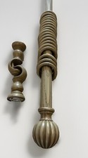 Curtain pole oak for sale  HORSHAM