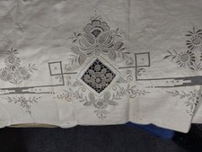Embroidery linen bedspreads for sale  BIRMINGHAM