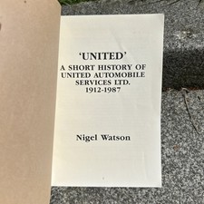 United short history for sale  FLEETWOOD