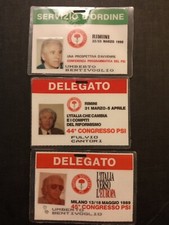 Tessere partito socialista usato  Zelo Buon Persico