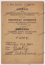 Ww2 ausweis laissez d'occasion  Paris XV