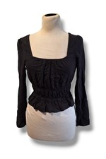 Damen schwarze langärmlige gebraucht kaufen  Haiger