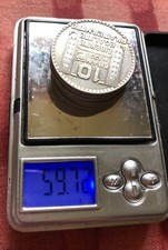 Pieces monnaie 10f d'occasion  Cugnaux
