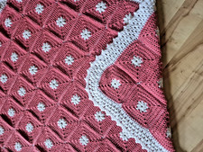 Handmade vintage häkeldecke gebraucht kaufen  Ettlingen