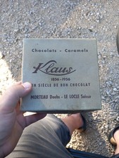 Boite publicitaire chocolat d'occasion  Ornans