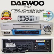Videoregistratore vhs daewoo usato  Vicenza
