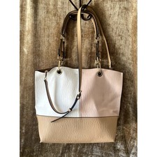 Usado, Bolsa tote Calvin Klein Sonoma neopolitana reversível 18" com carteira e bolsa de pó original comprar usado  Enviando para Brazil