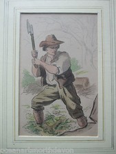 Antique print victorian for sale  TORRINGTON