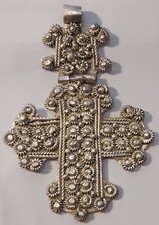 Antica croce filigrana usato  Assemini