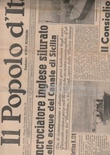 Quotidiani periodo fascismo usato  Giarre