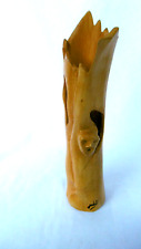 Sculptue barbotine signée d'occasion  Vif