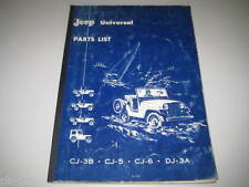 Teilekatalog jeep universal gebraucht kaufen  Jever