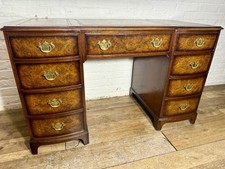 Burr walnut pedestal for sale  BOURNEMOUTH