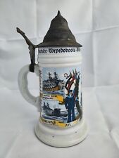 Boccale birra ceramica usato  Italia