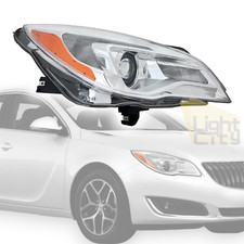[Halogênio com BULBO] Para 2014-2017 Buick Regal farol lateral de passageiro destro comprar usado  Enviando para Brazil