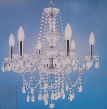 Crystal chandelier ceiling for sale  Pomona