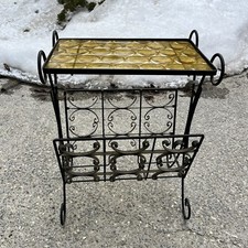 Vintage black wrought for sale  Sweet Grass