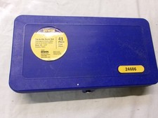 Conjunto padrão de torneiras e matrizes IRWIN 24606 41 peças com estojo comprar usado  Enviando para Brazil