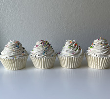 White cupcakes display for sale  Reno