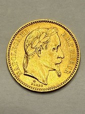 Monnaie francs napoléon d'occasion  France