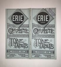 November 1892 erie for sale  East Syracuse