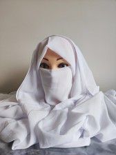Hijab niqab 2pc for sale  BRADFORD