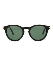 Usado, Óculos Cartier unissex redondo/oval preto preto verde designer de moda comprar usado  Enviando para Brazil